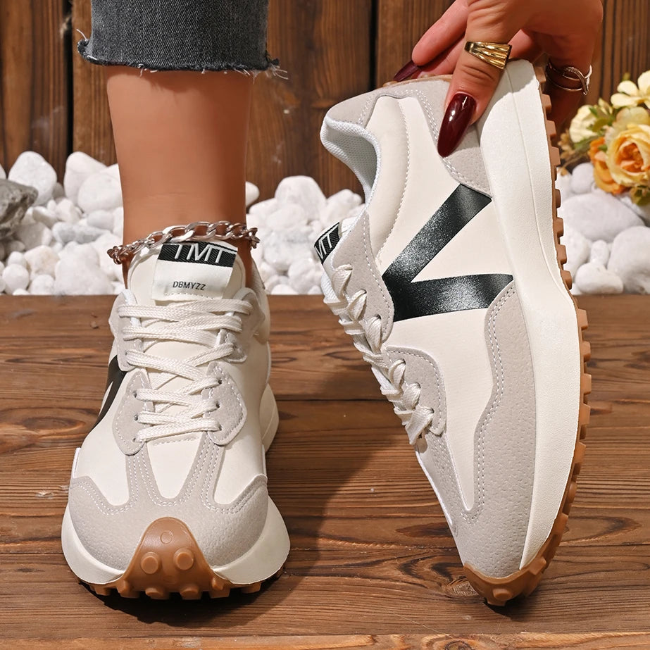 2025 Women Shoes Comfortable Quality Autumn Fashionable Sneakers Non-slip Wear-resistant Casual Couple Shoes Zapatos De Mujer