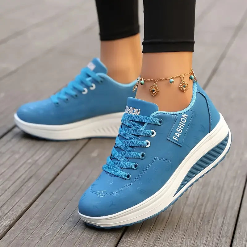 Shoes for Women Sneakers Casual Sports Shoes Comfortable Wedge Woman Sneakers Non Slip Slippers Casual Swinging Shoe Woman Shoes