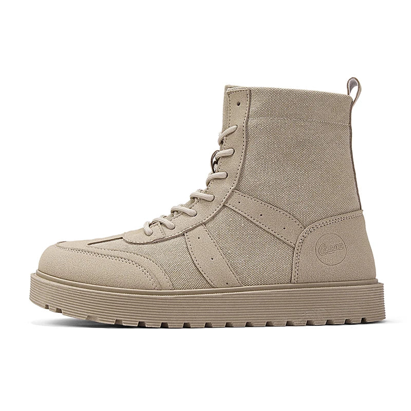 Boots Winter Mens Shoes Casual Cowboy Tactical Motorcycle Chelsea Ankle Work Leather Outdoor Designer Luxury Hiking