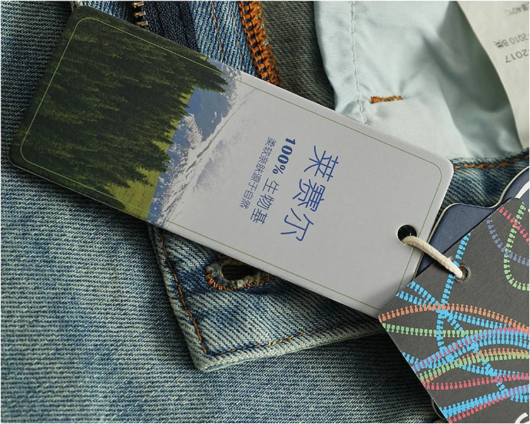 Jeans men's spring and summer thin loose straight tube drop wide leg long pants