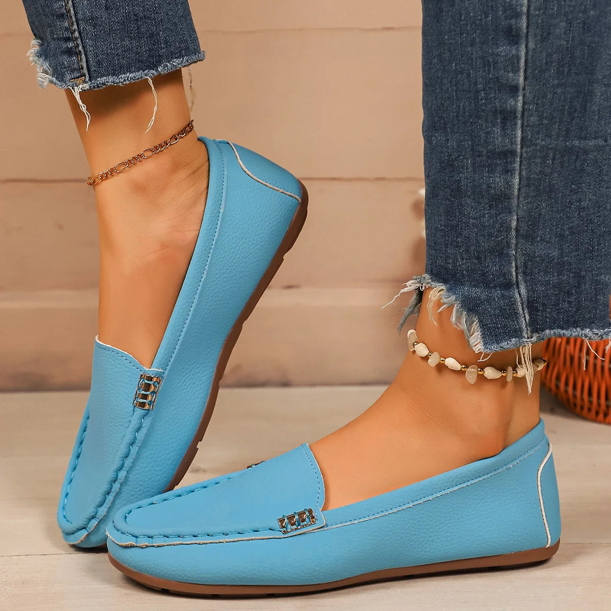 Women Loafers 2025 New Lightweight Shoes for Women Comfortable Casual Sneakers Slip on Ballet Flat Shoes Women Zapatos De Mujer