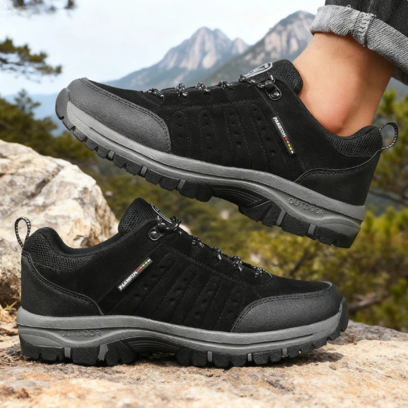 Outdoor Hiking Shoes for Men Classic Fashion High-quality Anti Slip Sneakers Comfort Breath Travel Footwear Autumn Men's Shoes
