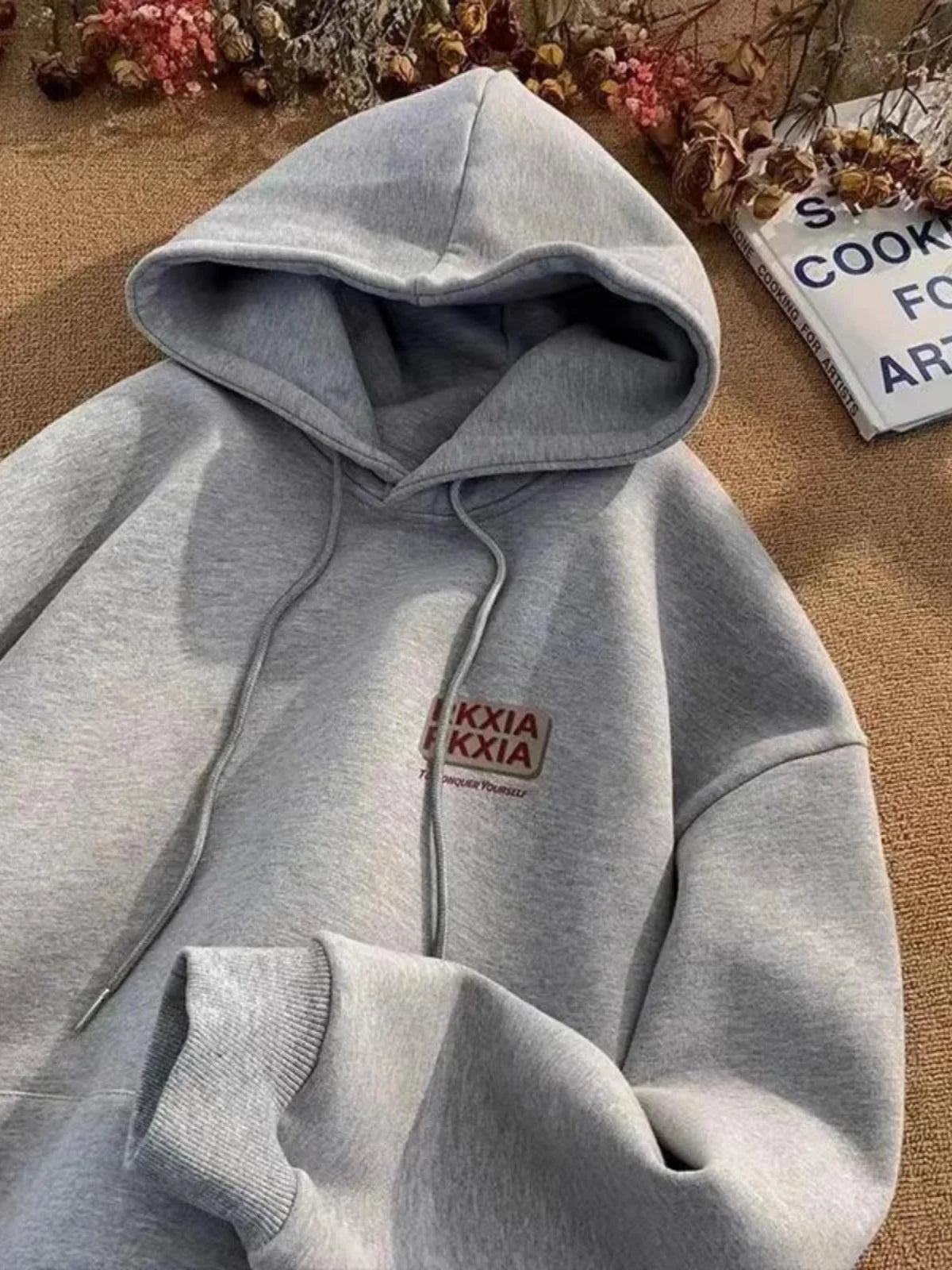 American hoodie men's hooded autumn 2025 new trendy loose couple jacket