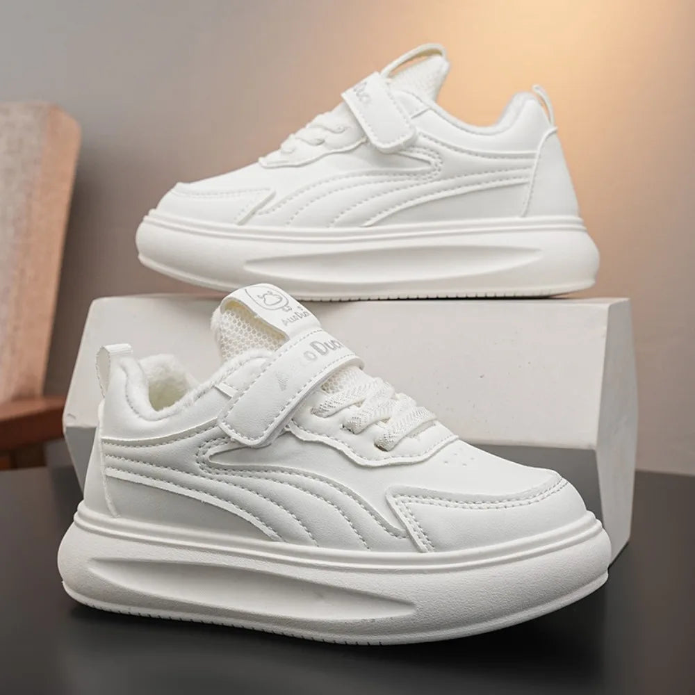 Popular Comfortable Kids Sneaker New Children Breathable Sports Shoes Non-slip Retro Ventilate Girl Footwear2025
