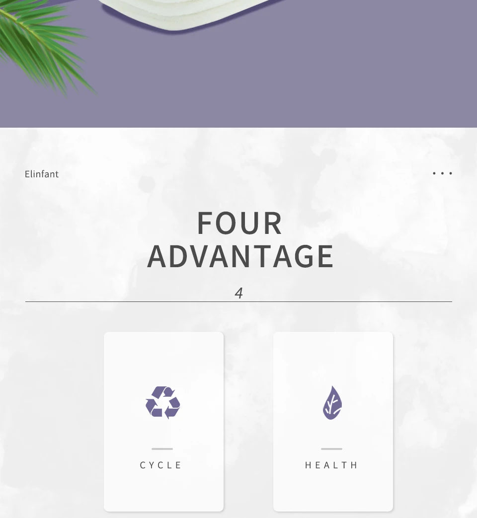 Elinfant 5/10pcs / Set 3 Layers Microfiber Cloth Diaper Nappy Insert Super Absorbent Reusable Washable 35×13.5 Cm Diaper Insert