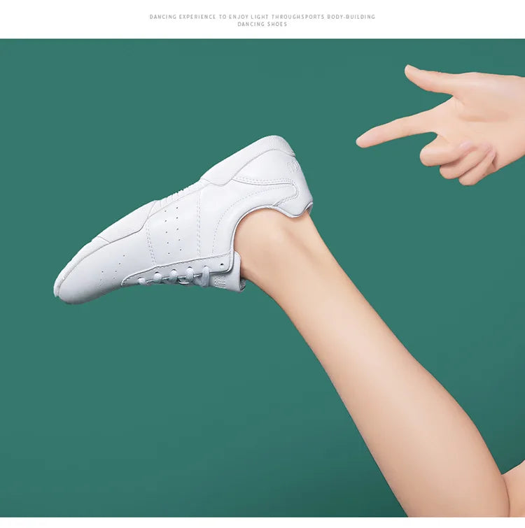 Kids' Sneakers Children's Competitive Aerobics Shoes Soft Bottom Fitness Sports Shoes Jazz Modern Square Girls Boys Dance Shoes