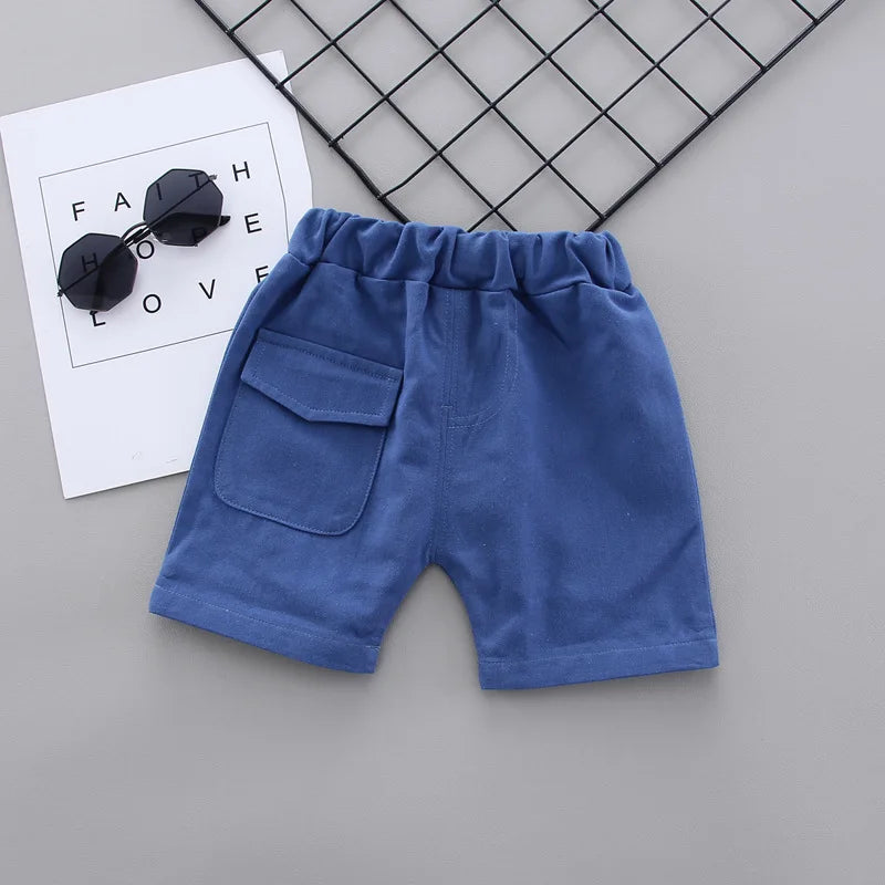 New Fashion Summer Baby Clothes For Boys Children Cartoon Shirt Shorts 2pcs/sets Toddler Casual Sport Clothing Kids Tracksuits