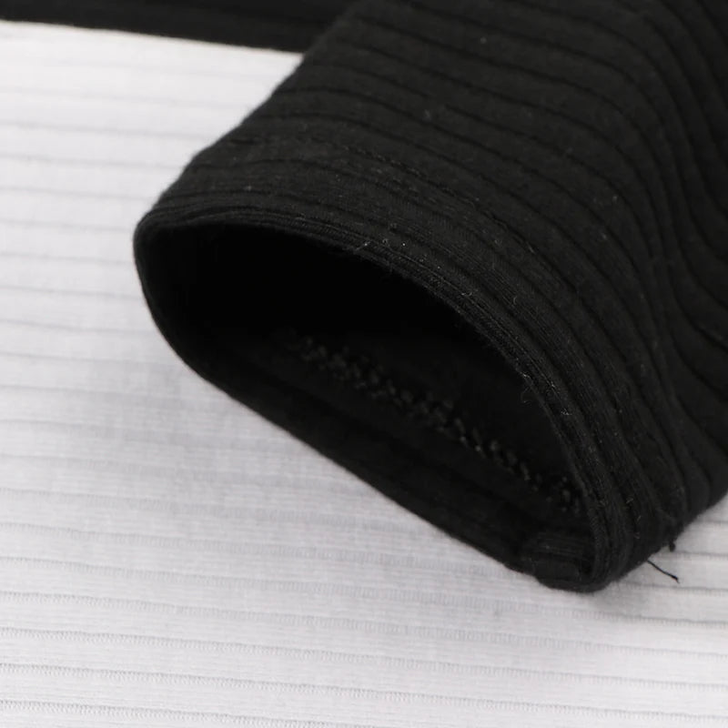 Baby romper elegant outfit winter ribbed pajamas baby overalls contrast pocket boy girls clothes footies baby autumn clothes