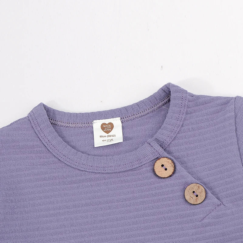 Baby romper elegant outfit winter ribbed pajamas baby overalls contrast pocket boy girls clothes footies baby autumn clothes