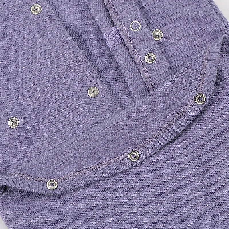 Baby romper elegant outfit winter ribbed pajamas baby overalls contrast pocket boy girls clothes footies baby autumn clothes