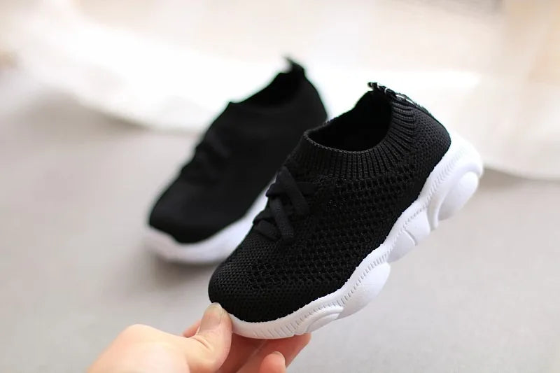 Kids Shoes Antislip Soft Bottom Baby Sneaker Casual Flat Sneakers Shoes Children size Girls Boys Sports Shoes