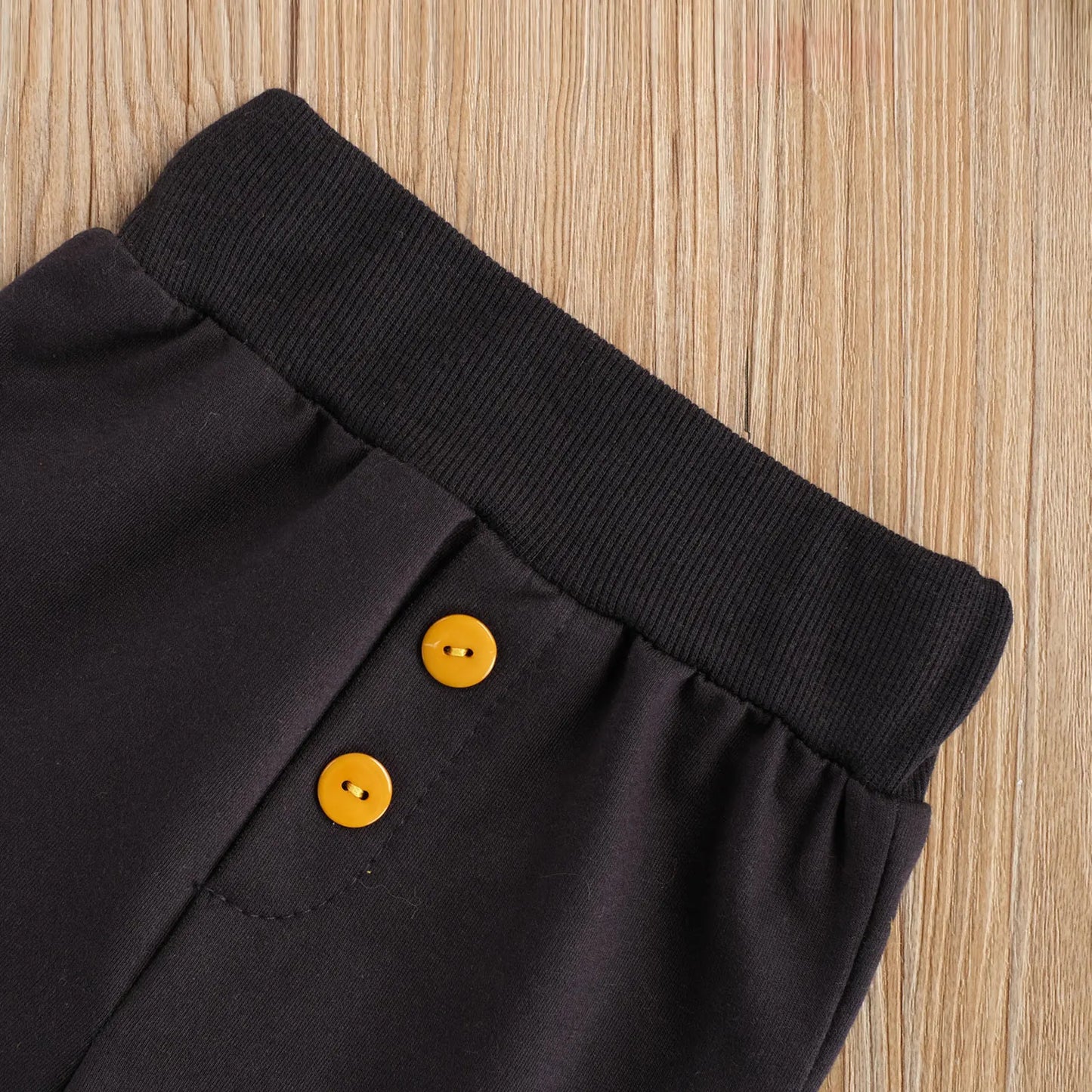 Children Long Sleeves Long Pants Suit, Newborn Boys Fox Printed Clothes Set, Autumn Round Collar Outfits with Hat 3pcs set