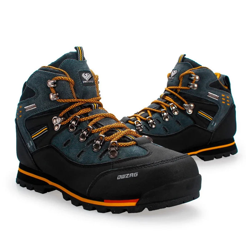 Men's Hiking Shoes, Outdoor Hiking Sports Shoes, High-quality, Fashionable and Casual Snow Boots for Men, Camping and Travel