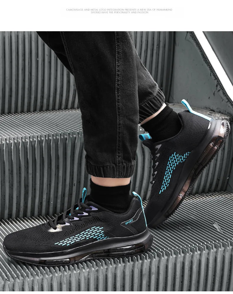 Running Shoes for Men Breathable Sneakers Fashion Lightweight Men Sports Shoes Outdoor Comfortable Tennis Basketball Shoes 39-48