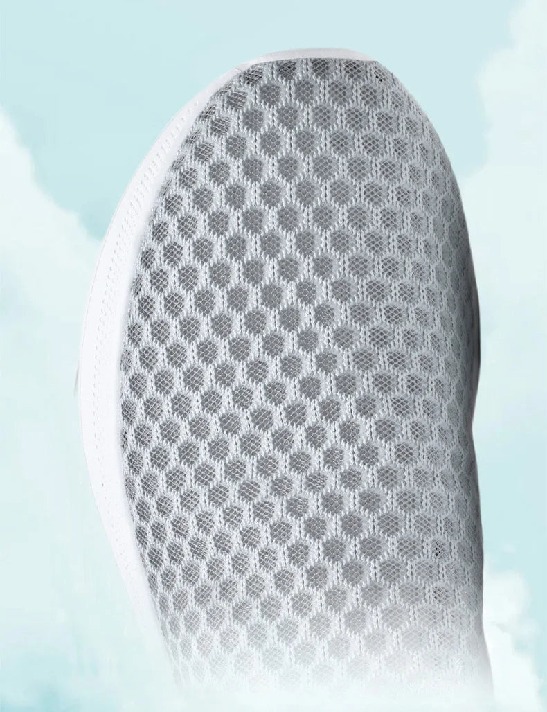 Women Shoes Loafers Light Walking Breathable Summer Comfortable Casual Shoes Women Sneakers  Black Whitezapatillas de mujer