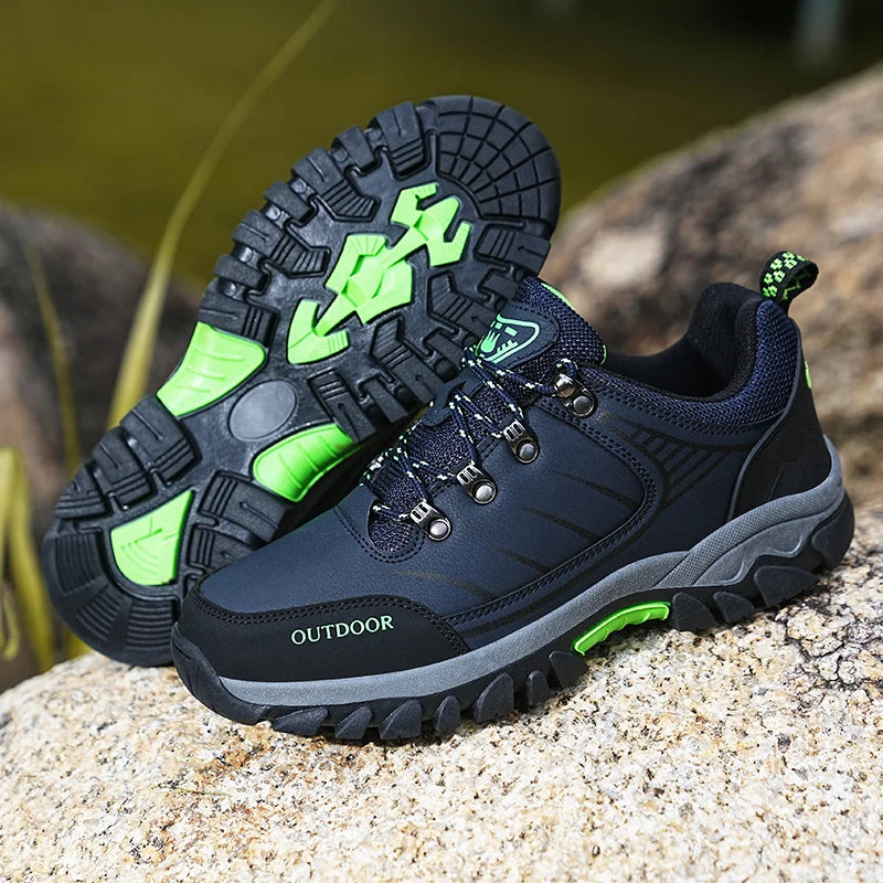 Shoes for Men Casual Shoes Men Outdoor Nonslip Hiking Camping Sneakers 2025 New Fashion Comfortable Sneakers Thick Soled Shoes