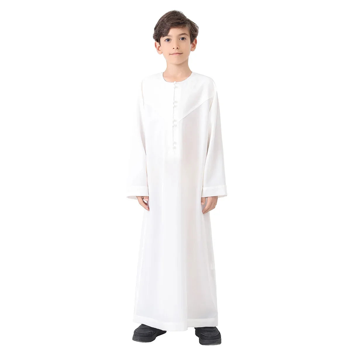 Eid Boys Muslim Clothing Saudi Arab Robe Kids Abaya Kaftan Prayer Islam Clothing Child Abaya Dress Ramadan Jubba Thobe Djellaba