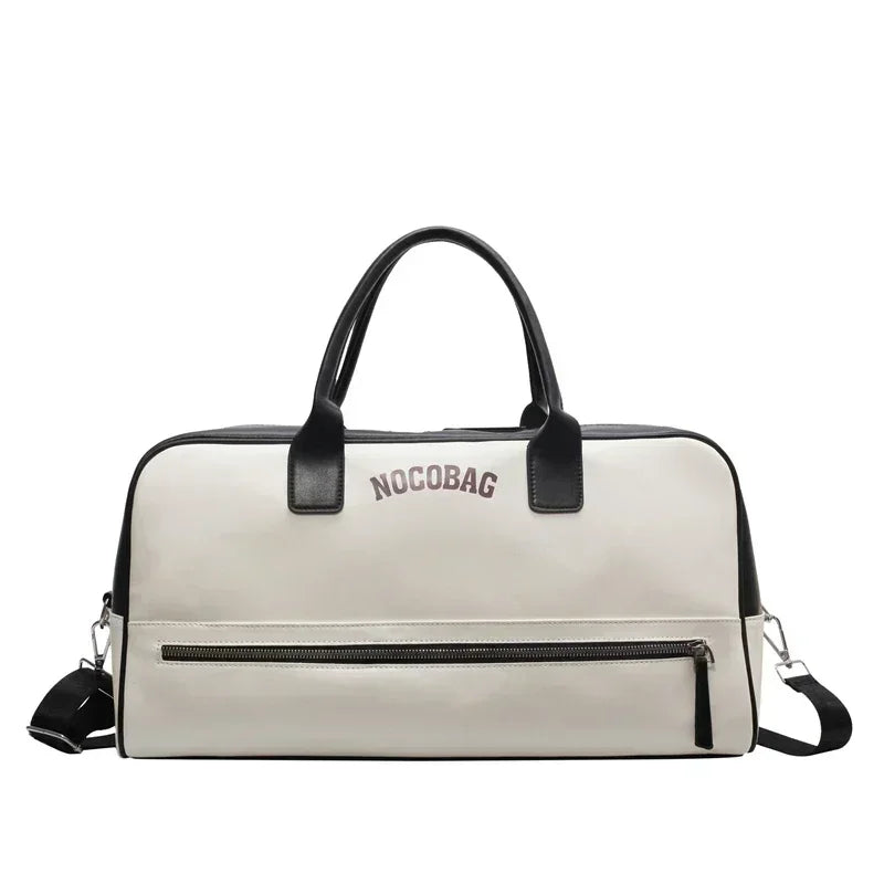 Large Capacity PU Zipper Travel Bag 2025 New High Quality Brand Simplicity Waterproof Luxury Leisure Vacation Luggage Bag