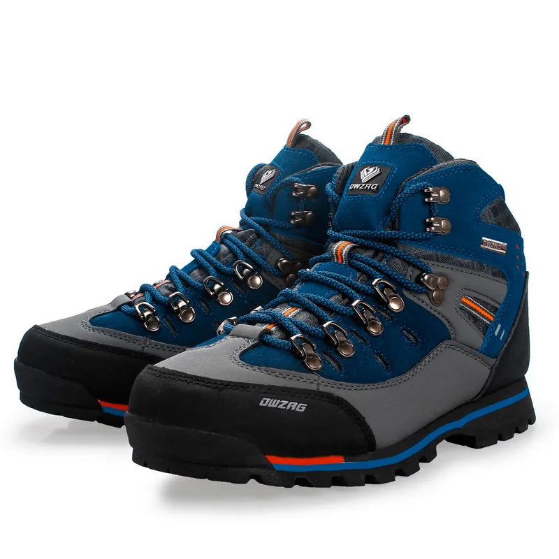 Men's Hiking Shoes, Outdoor Hiking Sports Shoes, High-quality, Fashionable and Casual Snow Boots for Men, Camping and Travel