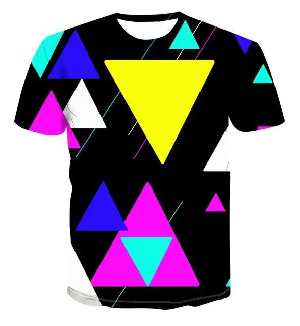 2022 New Summer Men's 3d T-shirt Casual Short-sleeved O-neck Fashion Funny Printing T-shirt Men and Women T-shirt High-quality