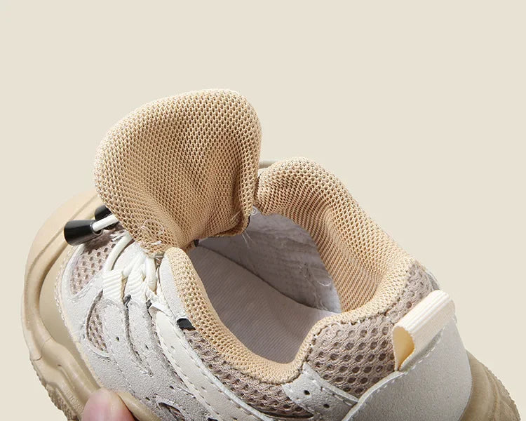 Kids Casual Footwear Boy Girl Outdoor Lightweight Running Sports Shoes Crash Resistant Toe Baby Infant Toddler Children Sneakers