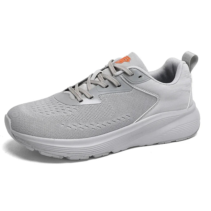 Shoes for Men Breathable Wear Resistant Athletic Training Sneakers White Sports Shoes Tennis Men's Running Walking Travel Shoes