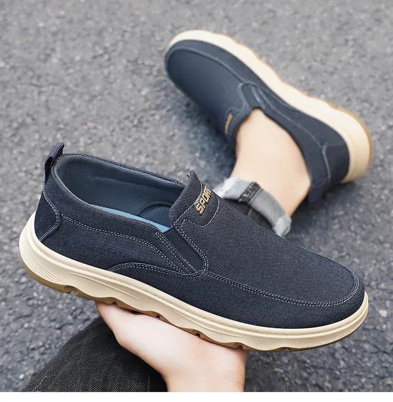 Shoes for men, 2025 autumn new single shoes, British style bean shoes, dad shoes, one foot casual shoes