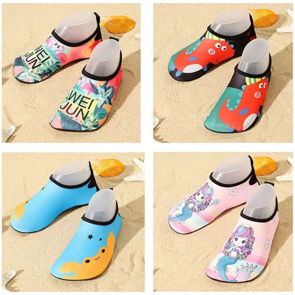 Kids Shoes Baby Outdoor Barefoot Beach Shoes Boys Girls Swim Quick-Dry Slip on Flats Children Water Sport Socks Slipper