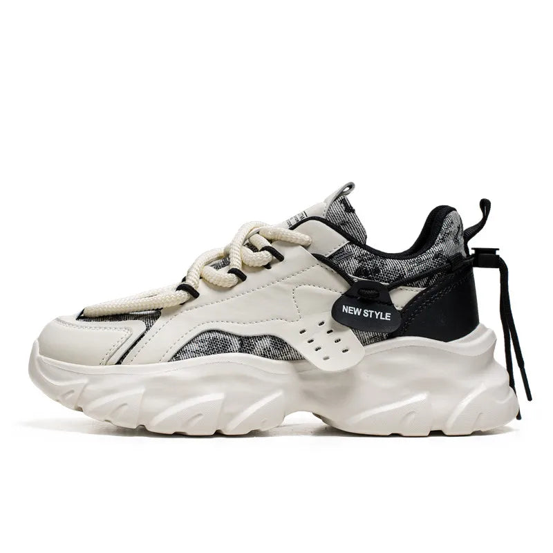 2024 New Shoes For Men Sneakers Male Casual Mens Shoe Big Shoelace Trainer Race Breathable Shoes Fashion Loafers Running