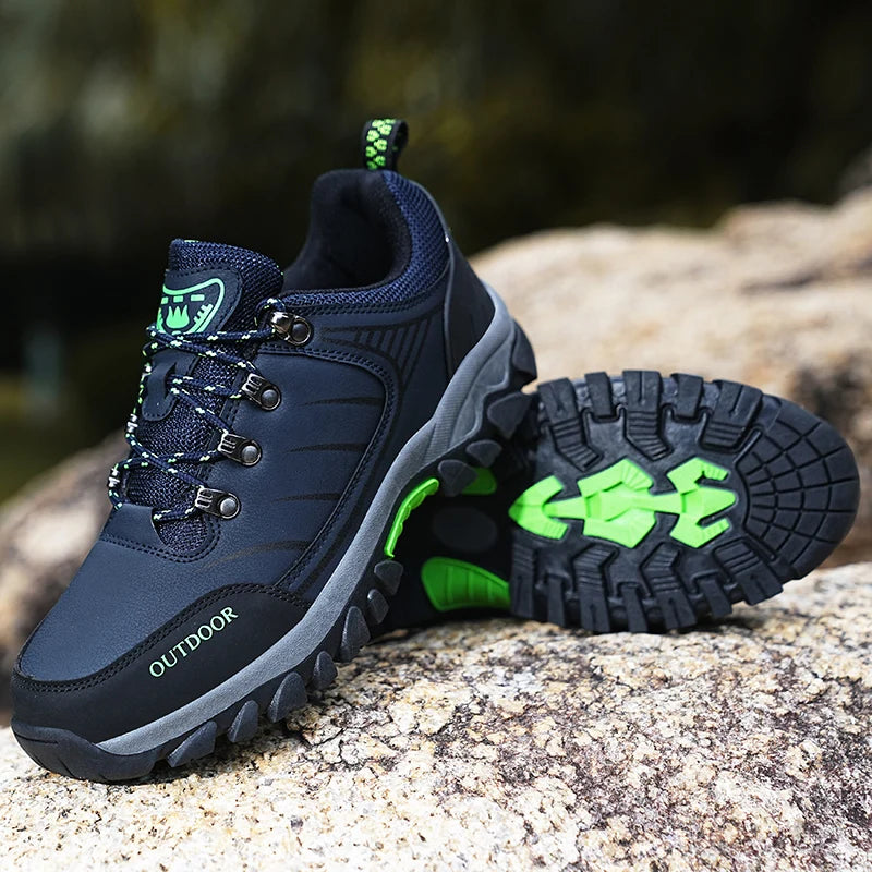 Shoes for Men Casual Shoes Men Outdoor Nonslip Hiking Camping Sneakers 2025 New Fashion Comfortable Sneakers Thick Soled Shoes