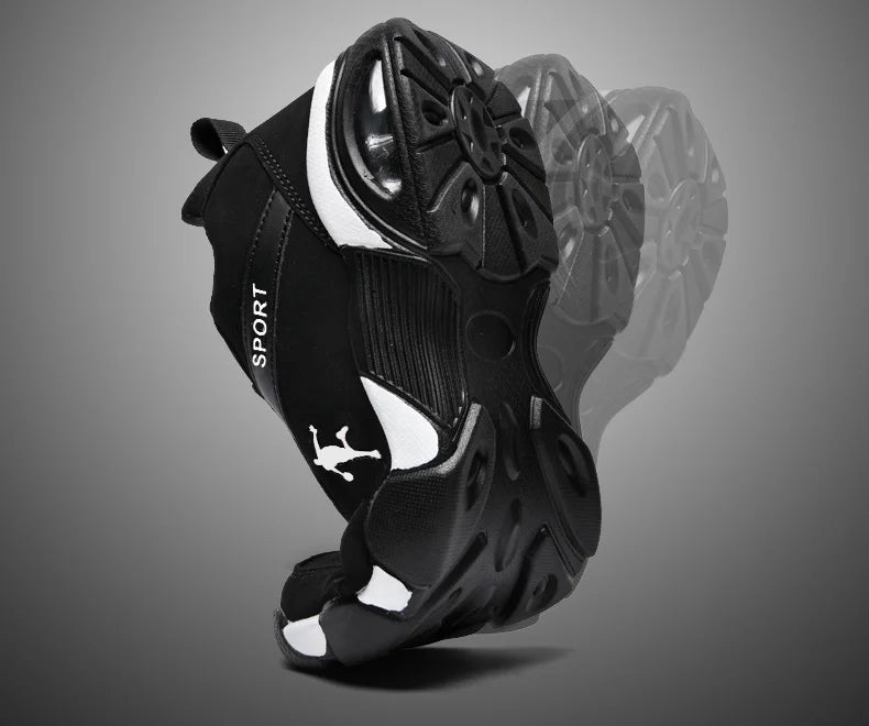 Men's Sneakers 2025 New Men Shoes Outdoor Waterproof Sneakers Non Slip Comfortable Walking Black Sports Shoes for Men