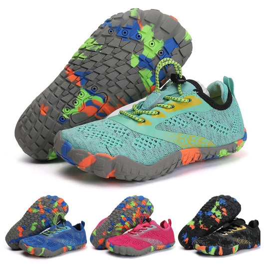Kids Water Shoes Children Barefoot Shoes Comfortable Lightweight Aqua Shoes Breathable Quick Dry Beach Shoes for Outdoor Beach