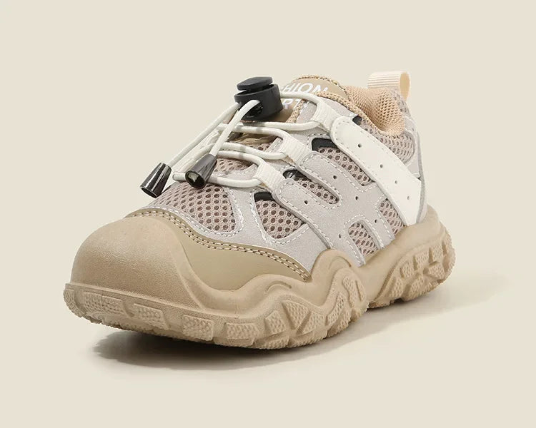 Kids Casual Footwear Boy Girl Outdoor Lightweight Running Sports Shoes Crash Resistant Toe Baby Infant Toddler Children Sneakers