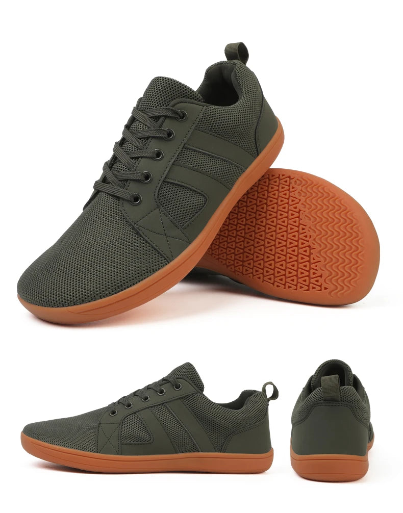 Wide-toed Shoes Men's Fashion Simple Casual Sports Shoes Barefoot Shoes Women's Jogging Shoes Walking Shoes