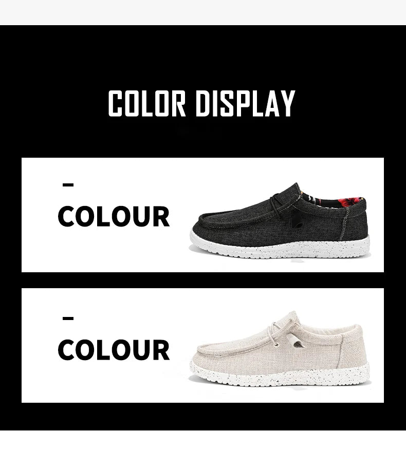 Men Casual Shoes Breathable Lightweight Slip-On Flats Simple Comfortable Solid Color Soft Sole Shoes Men Shose For Sale Loafers