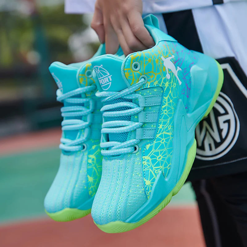 2025 Kids Sneakers Boys Basketball Shoes Children's Casual Shoes Outdoor Training Running Sneakers Child Non-slip Comfortable 8