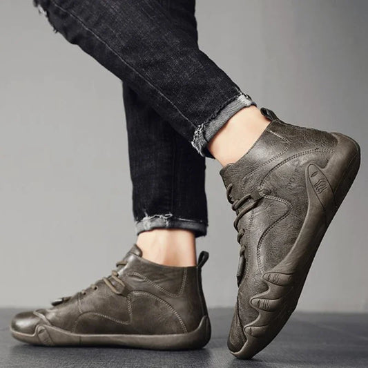 Moccasin Soft Leather Shoes For Men Flat Man Casual Shoe Fashion 2025 Cheap Clearance Korean Style Classic Original Slip-on Pu