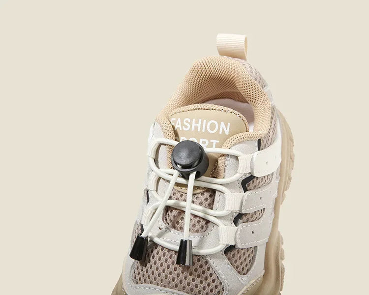 Kids Casual Footwear Boy Girl Outdoor Lightweight Running Sports Shoes Crash Resistant Toe Baby Infant Toddler Children Sneakers