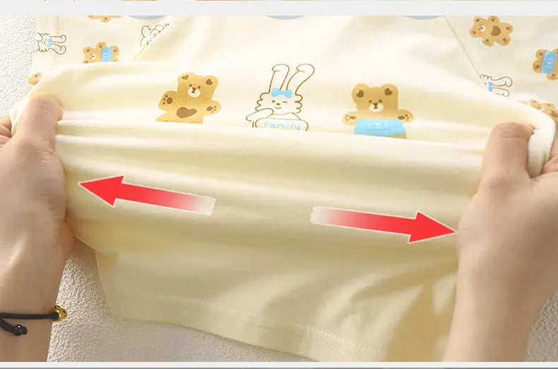 Children's Sets Cotton Kids Clothes short Sleeve Home  Sleepwear Children's Clothing Boy Girl Spring and summer Tops Pants Suits