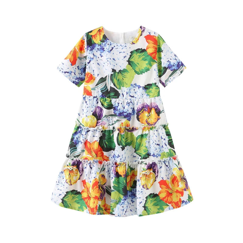 2025 Kids Costume Dresses For Girls  Children Party Dress Ball Grown Vestido Infantil Menina Princess Vestido Girl Clothing