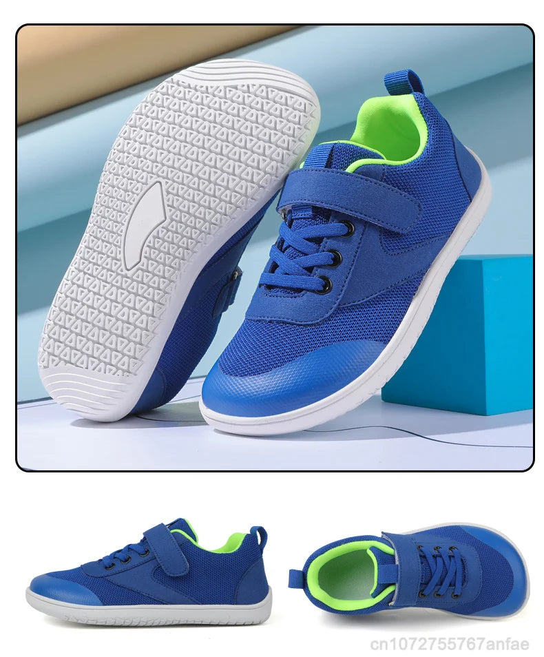 New Boys Girls Sneakers Kids Wide Barefoot Shoes  Naturally Splay Shoes Toddler Little Big Kid