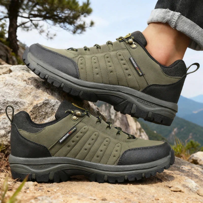 Outdoor Hiking Shoes for Men Classic Fashion High-quality Anti Slip Sneakers Comfort Breath Travel Footwear Autumn Men's Shoes