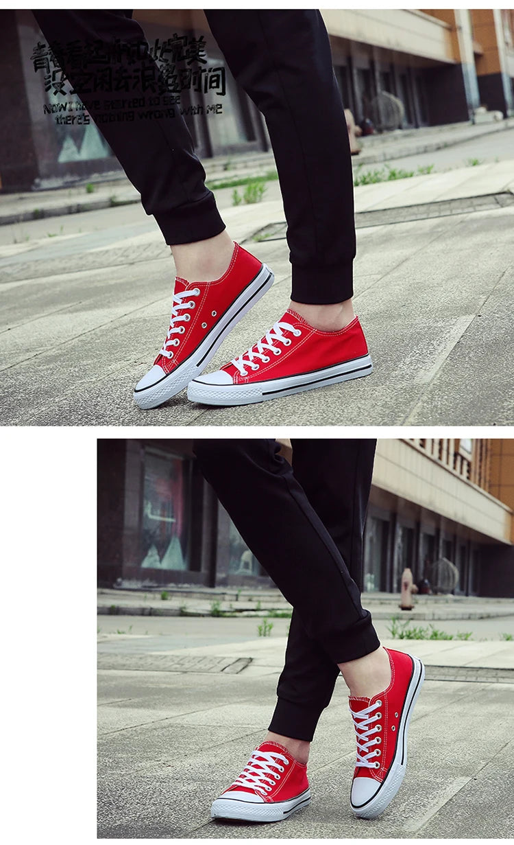2025 Classic Canva Shoes Korean Style Couple Casual Fabric Shoes Low Top Trendy Versatile Comfortable Men's Board Shoes