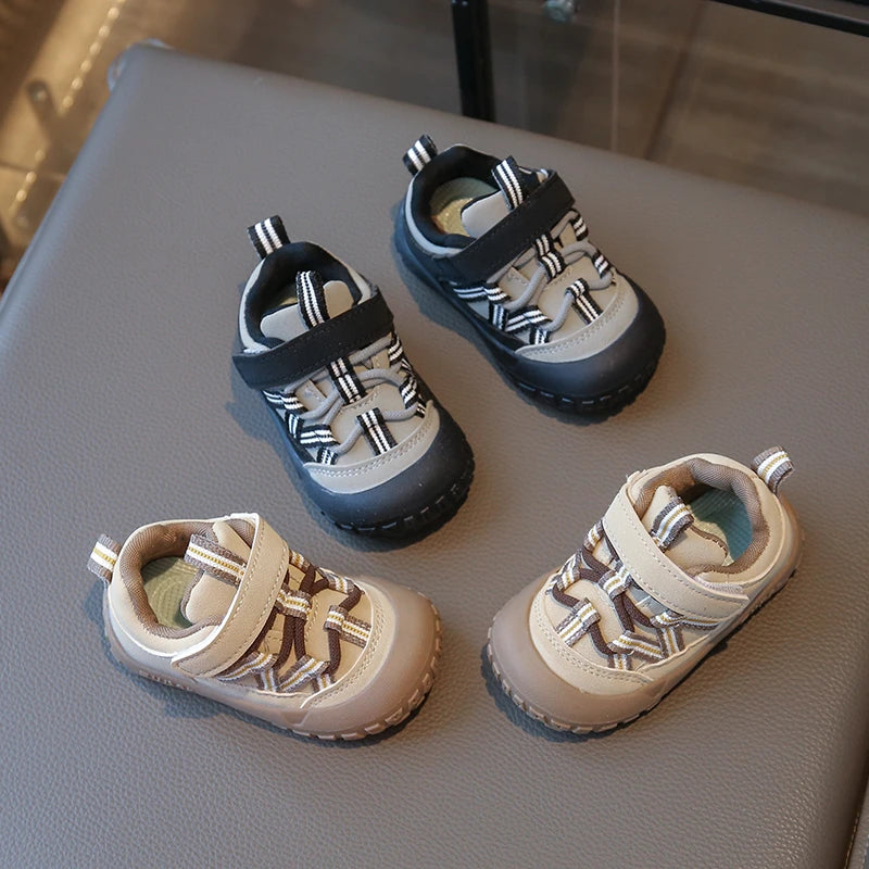 Baby Girls Casual Shoes Outdoor Children Sneakers Non-slip Soft Sole Toddler Kids Shoes Autumn Winter Comfortable Infant Shoes