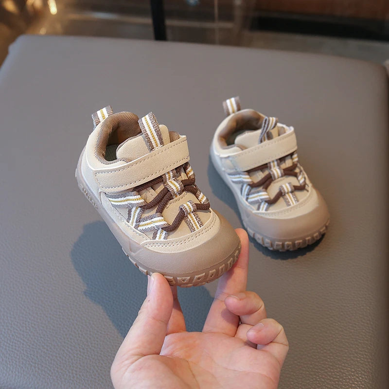 Baby Girls Casual Shoes Outdoor Children Sneakers Non-slip Soft Sole Toddler Kids Shoes Autumn Winter Comfortable Infant Shoes