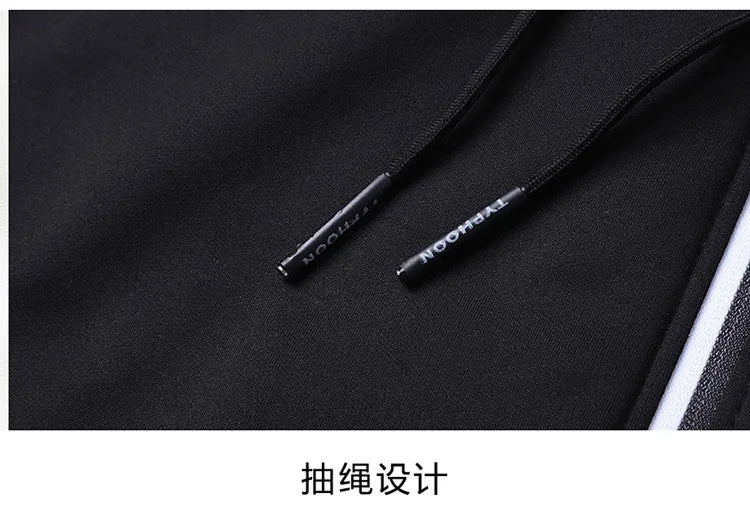 ‌Blue Fleece-Lined Hoodie Jacket for Men - Warm, Comfortable, Casual Style‌ Male Coat. Size M-5XL 6XL