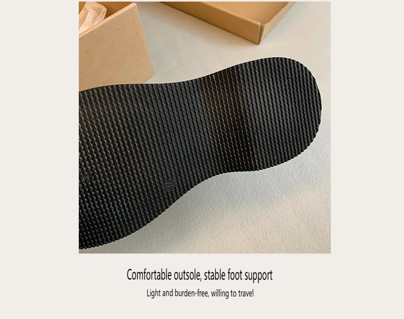 Fall New Style Thick-soled Women's Fashionable Boots, Retro Big-head Short Boots, Anti-slip and Wear-resistant Outdoor Boots