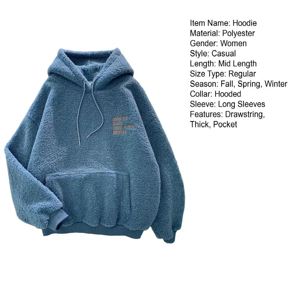 Autumn Winter Coat Pink Sweet Hooded Sorry Print Harajuku Loose Pocket Hoodies Womens Fleece Flannel Pullover Female Sweatshirt