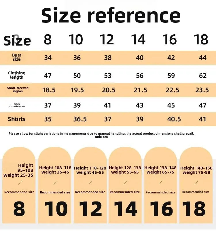 Girls Children's Pajamas Set Summer Short Sleeve Cartoon Kpop Demon Hunters Girls Middle Kids Homewear Christmas Clothes Set