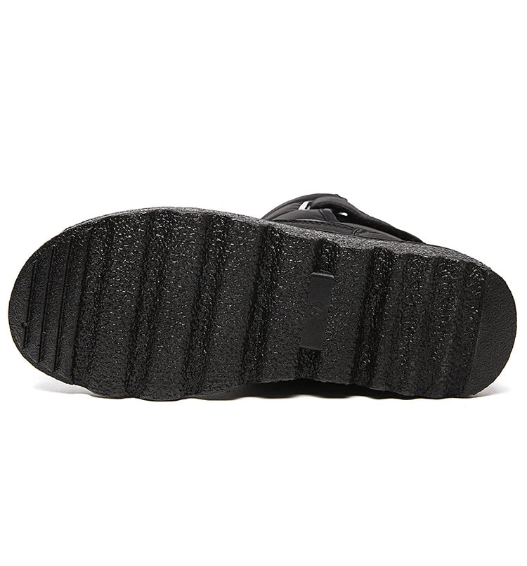 Boots Woman 2025 Winter Boots Women Low Heels Snow Boots With Fur Warm Footwear Winter Shoes Woman Luxury Middle Botas Mujer